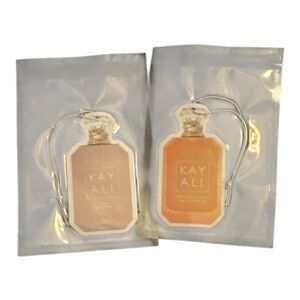 Kayali Car Fresheners (2) utopia vanilla and  marrakesh in a bottle